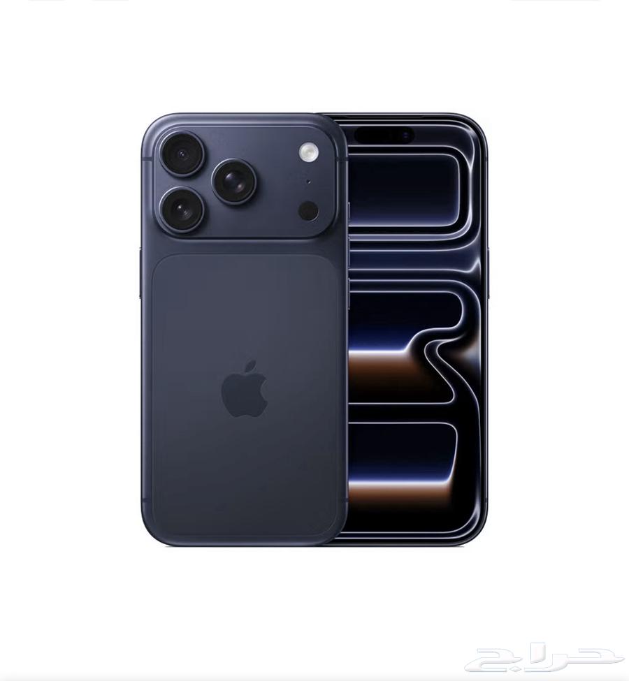 ايفون كحلي 17 برو 521 جديد بالغلاف64546888241539110