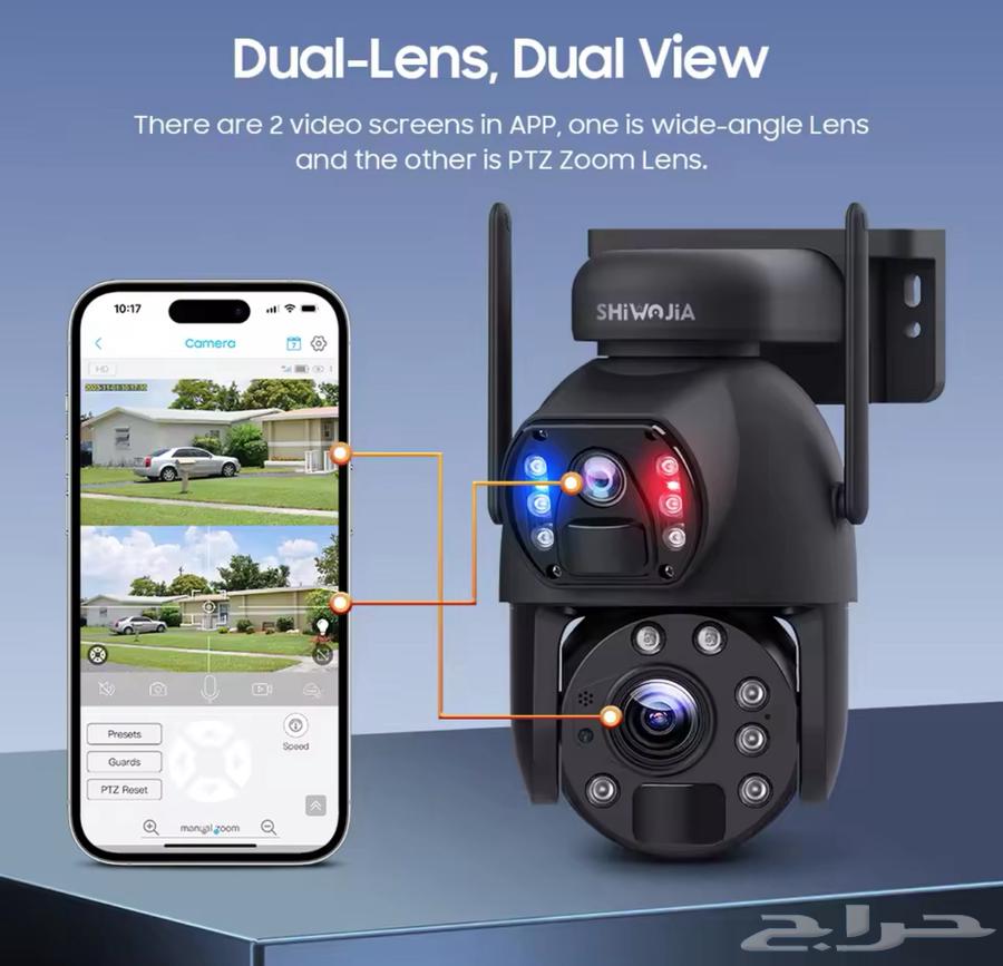 (New) Solar-powered metal camera with dual 8MP lens and SIM card64551276689538113