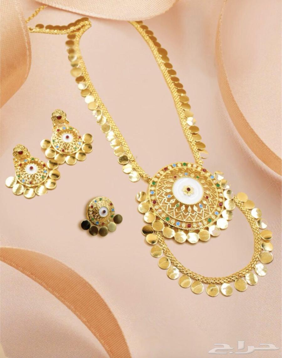 مجوهرات بديل الذهب تراثية خليجية64544114878851114