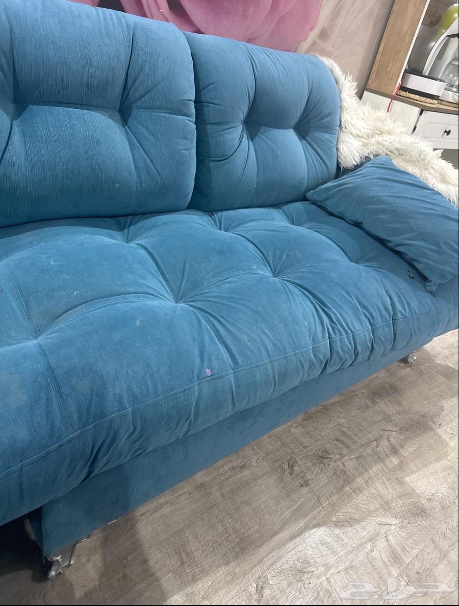 كنب مستعمل للبيع باي سعر يحتاج تنجيد وضعه جيد جدا64551076471425110