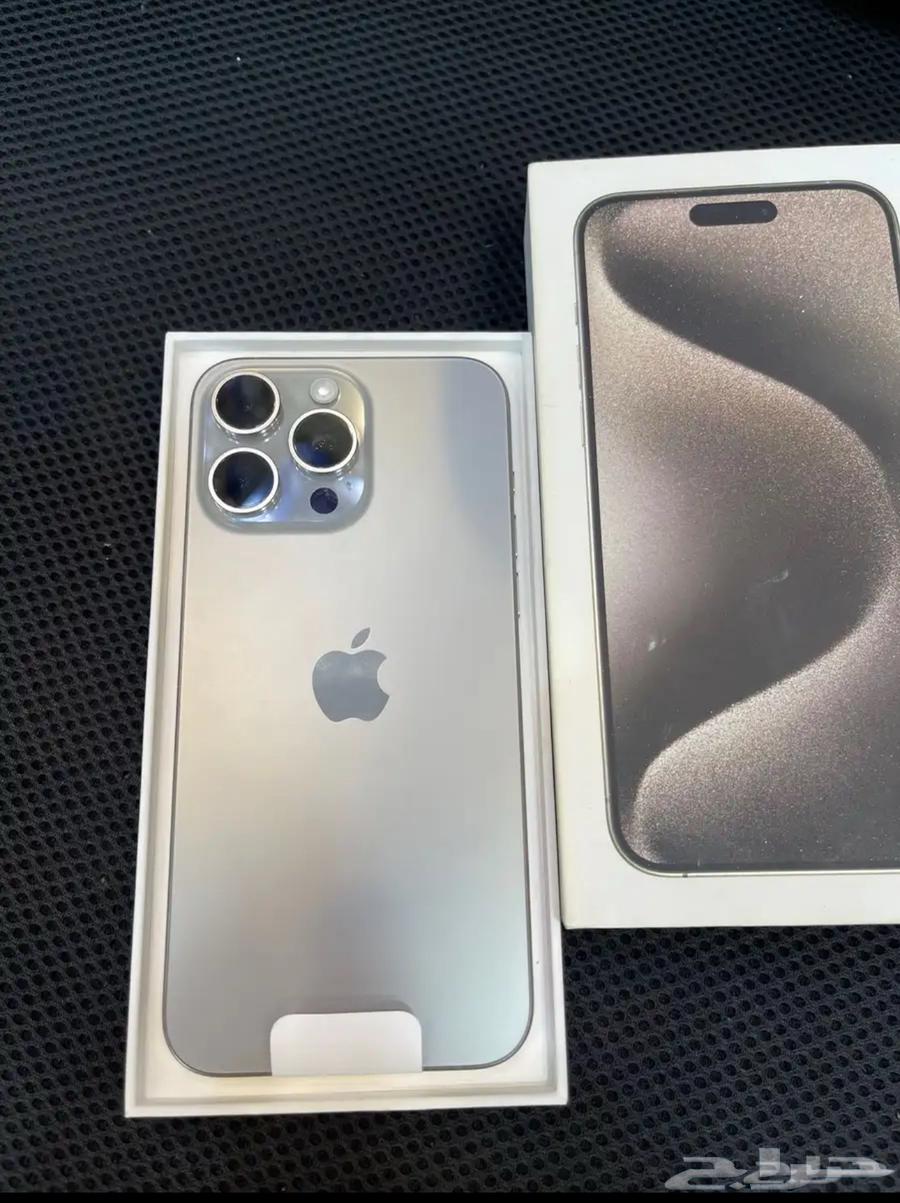 ايفون 15 بروماكس 512 قيقا تيتانيوم طبيعي64546818601858110