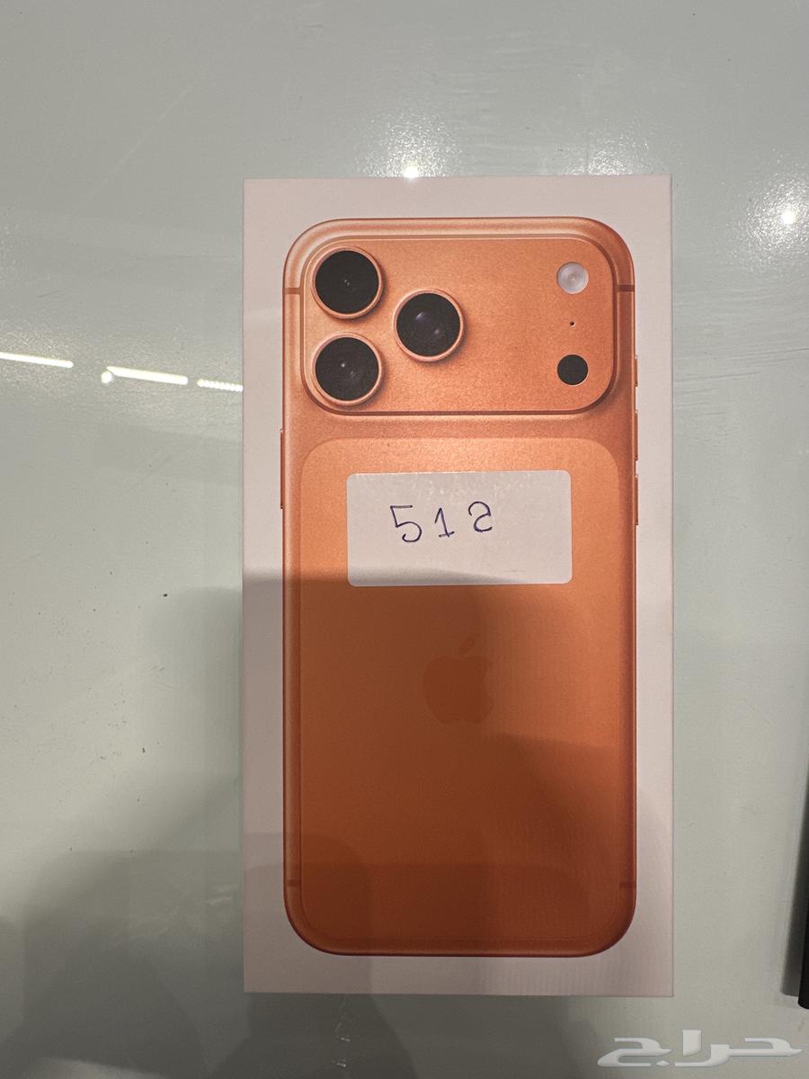 ايفون 17 برو ماكس 512 للبيع مستعجل .64550346865539110