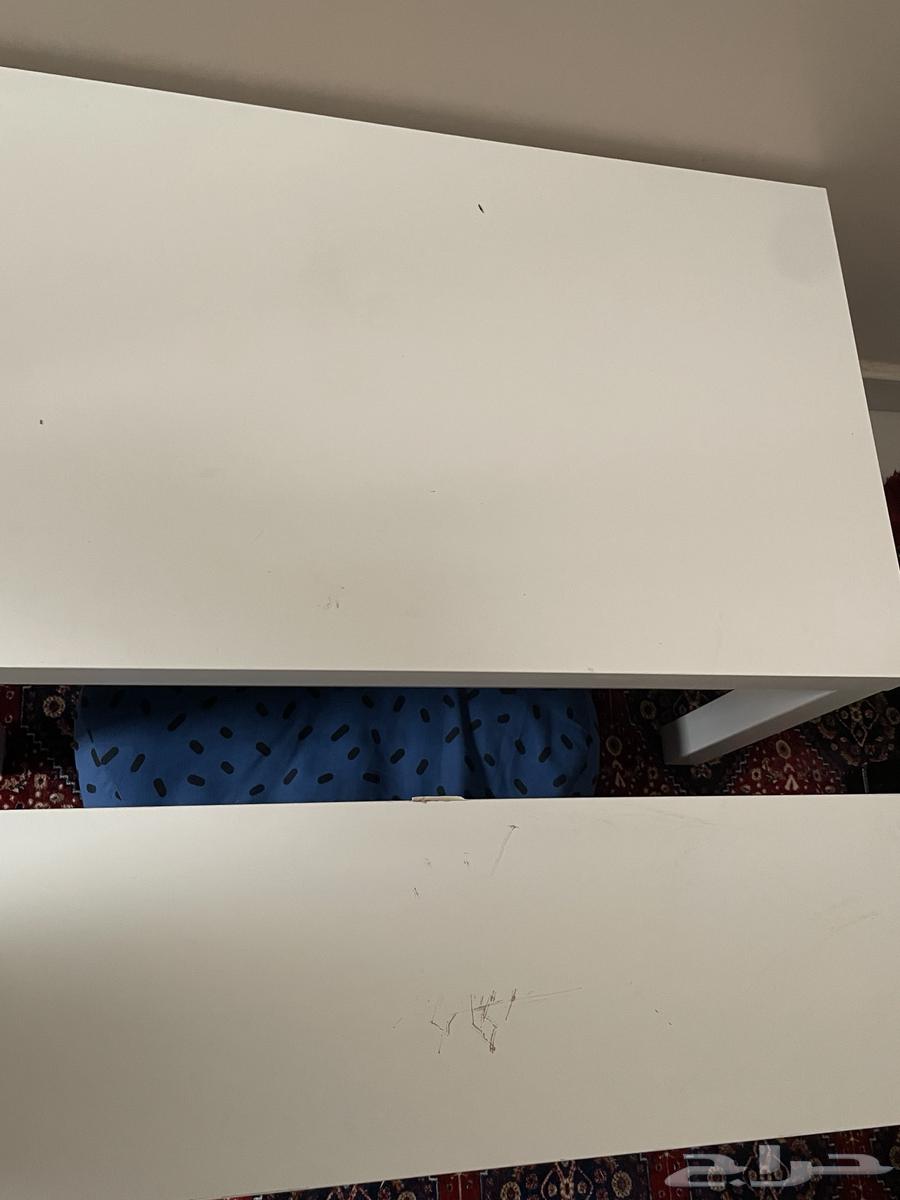 للبيع طاولتين قهوة من ايكيا لون أبيض64545417392642111