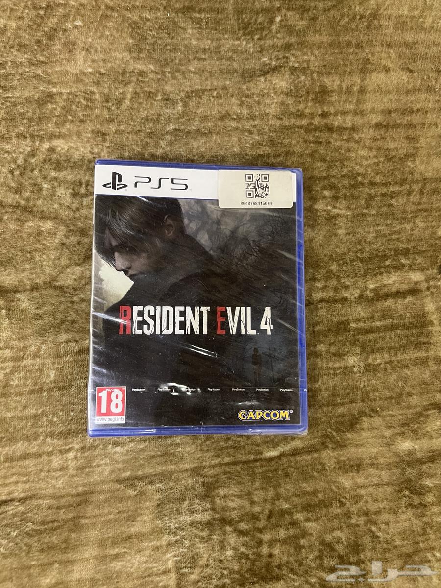 شريط رزدنت ايفل جديد حق سوني فايف جديد الشريط ما فكيته ابد64552235122433111