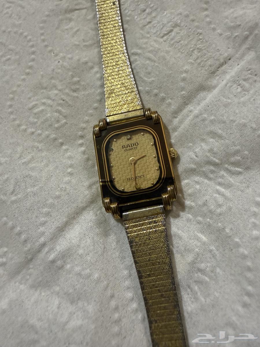 ساعة رادو نسائية قديمة أصلية64547124208515110