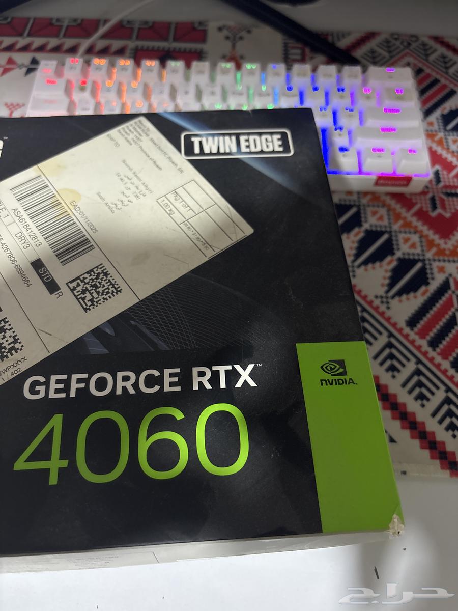 Zotac RTX 4060 for 1200 SAR64552206328963110