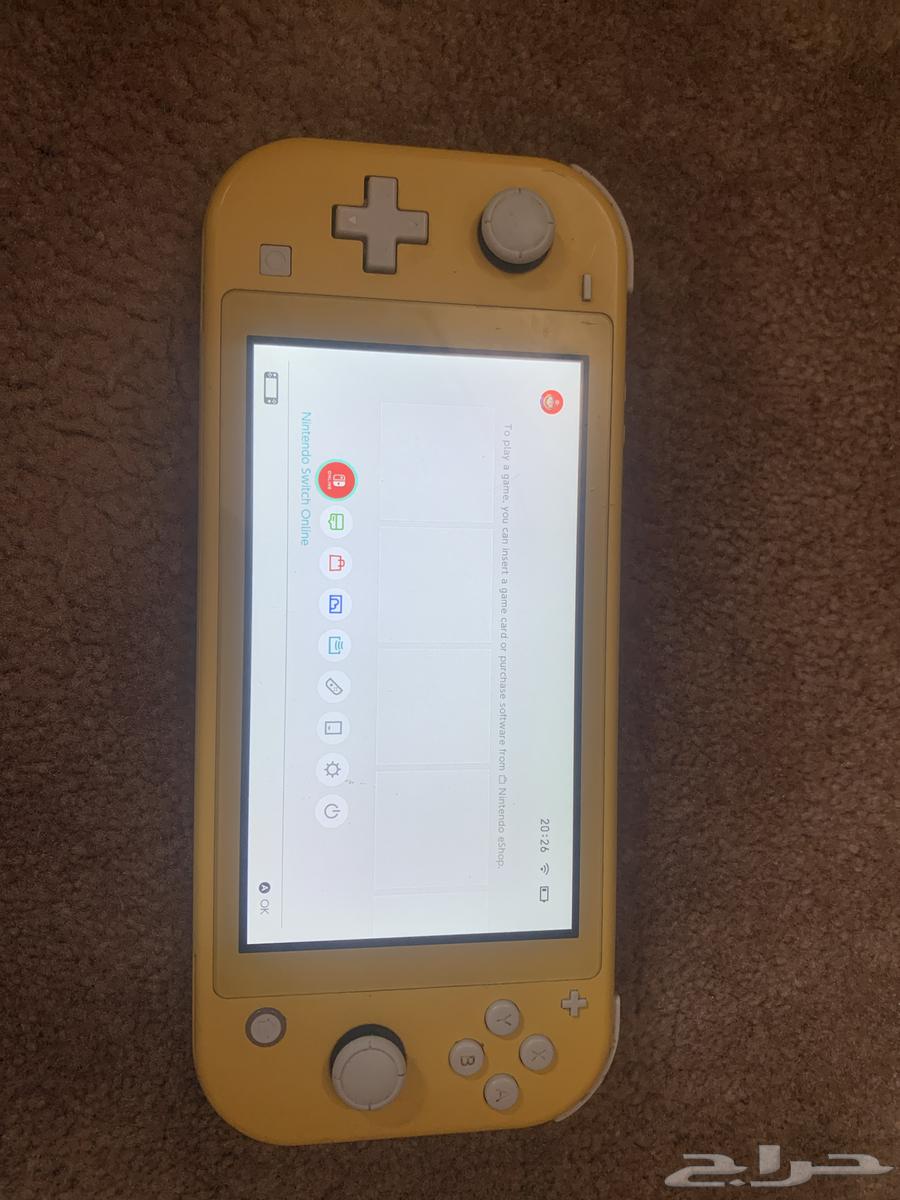 نينتندو سويتش لايت استخدام نضيف لون شبه نادر سعر المتوسط64545970090627110