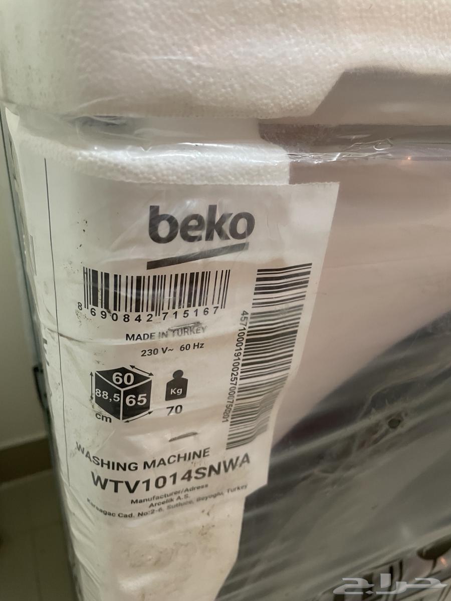 غسالة بيكو 10 كيلو تعبئة امامية جديدة64547569389186111