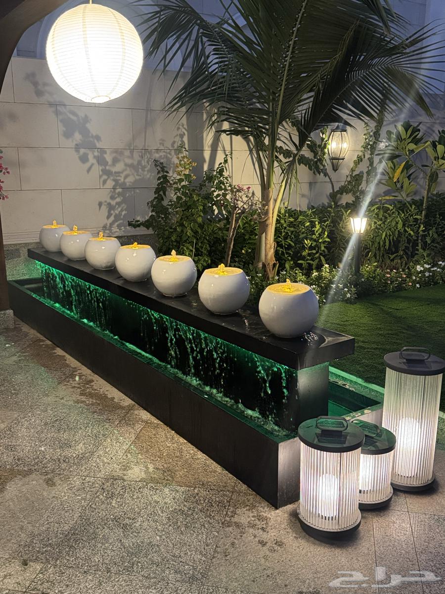 شلالات ونوافير فيبر جلاس مودرن توصيل جميع المدن متوفر الدفع64545828017282112