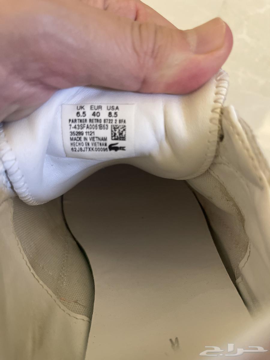 جزمة لاكوست اصلي للبيع مقاس 4064549514350339111