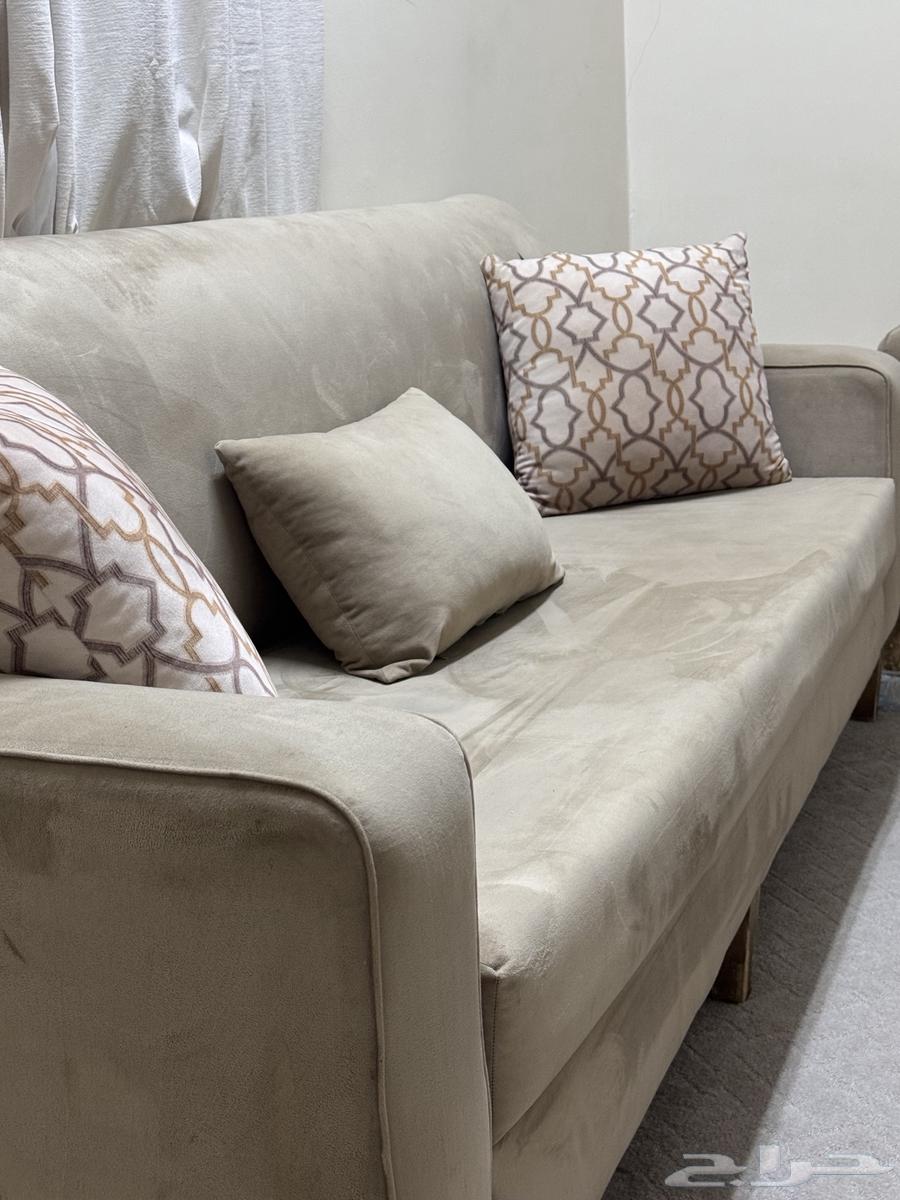 كنب للبيع ثلاث قطع64546040136323112