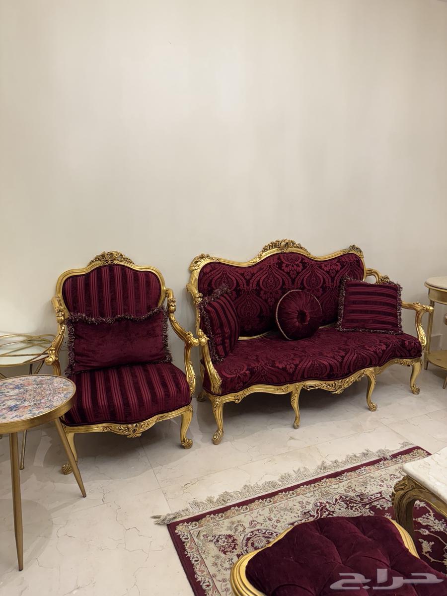 كنب كلاسيكي للبيع جودة عاليه جدا64552633245315114