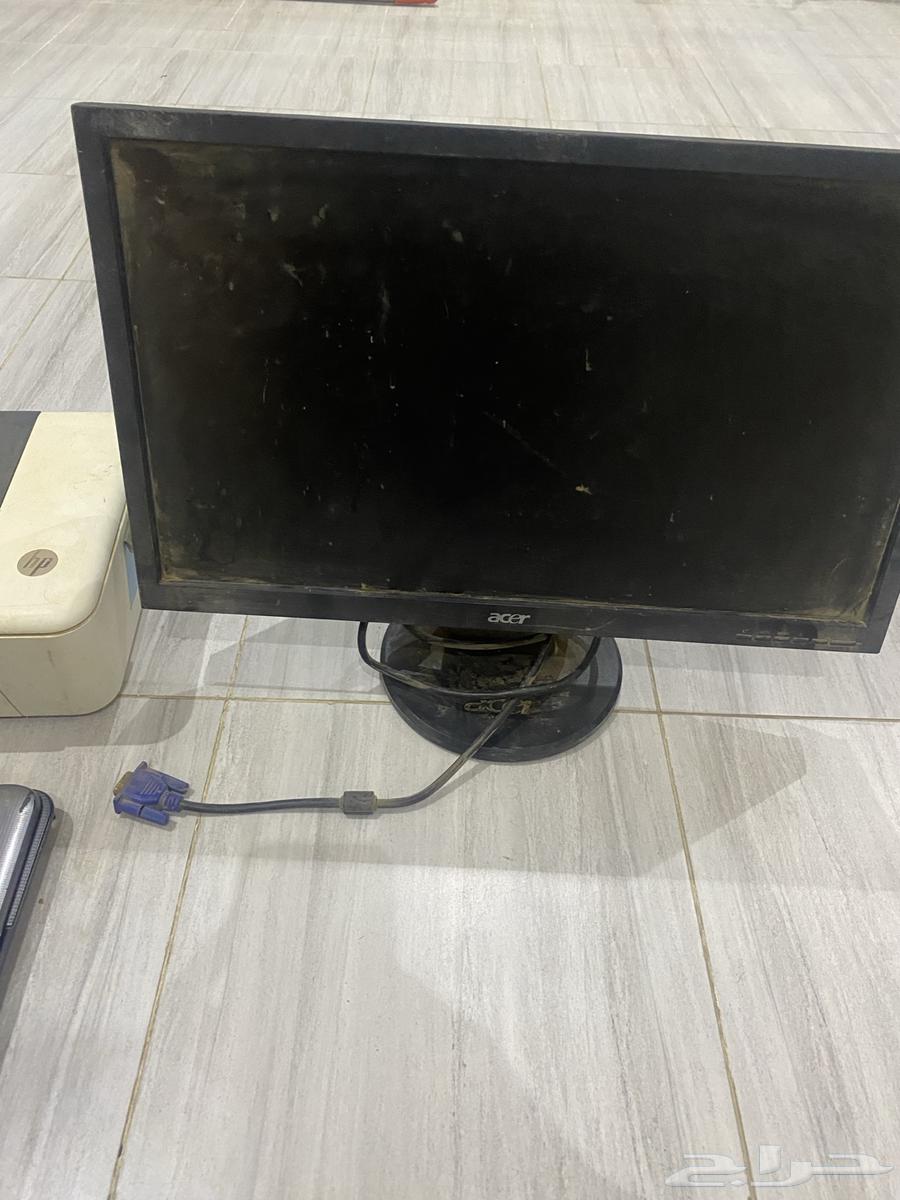 جهاز كمبيوتر وشاشة كمبيوتر وطابعة64552916577410113