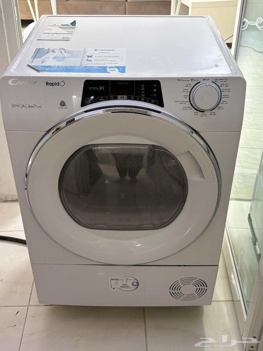 مجفف ملابس بخاصية انفيرتر سعة 10 كج كاندي64547110285187110