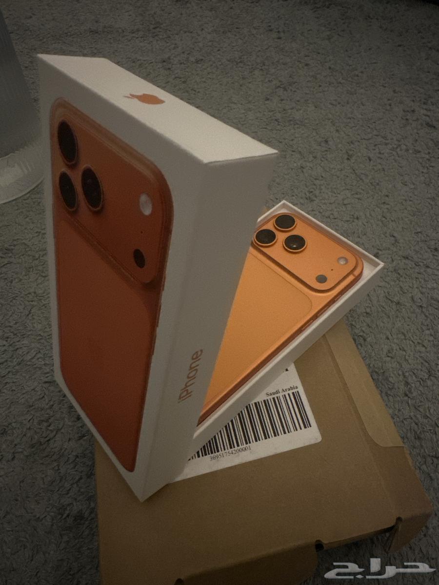 ايفون 17 برو ماكس 500 قيقا برتقالي64550945822339110