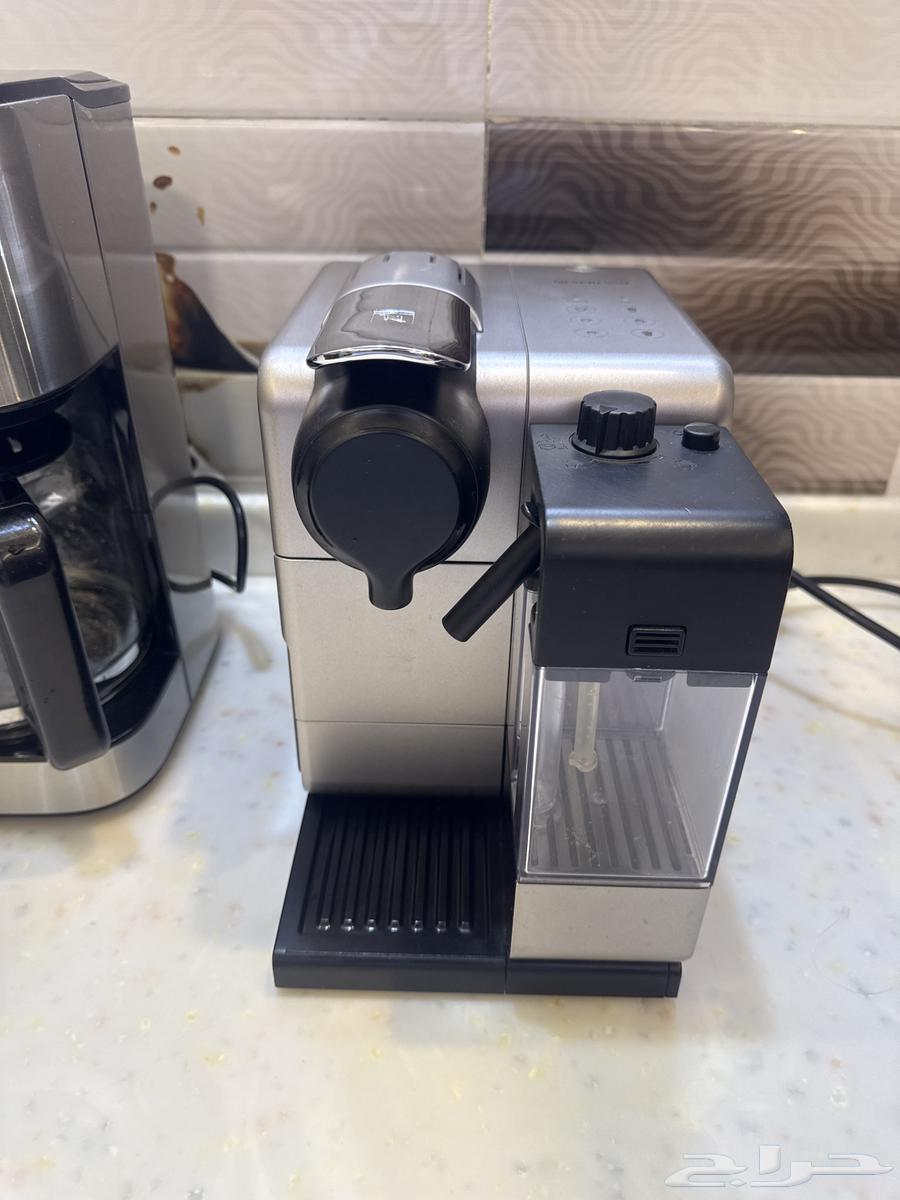 ماكينة نسبريسو كبسولات وحليب وماكينة فلتر64549135455235110