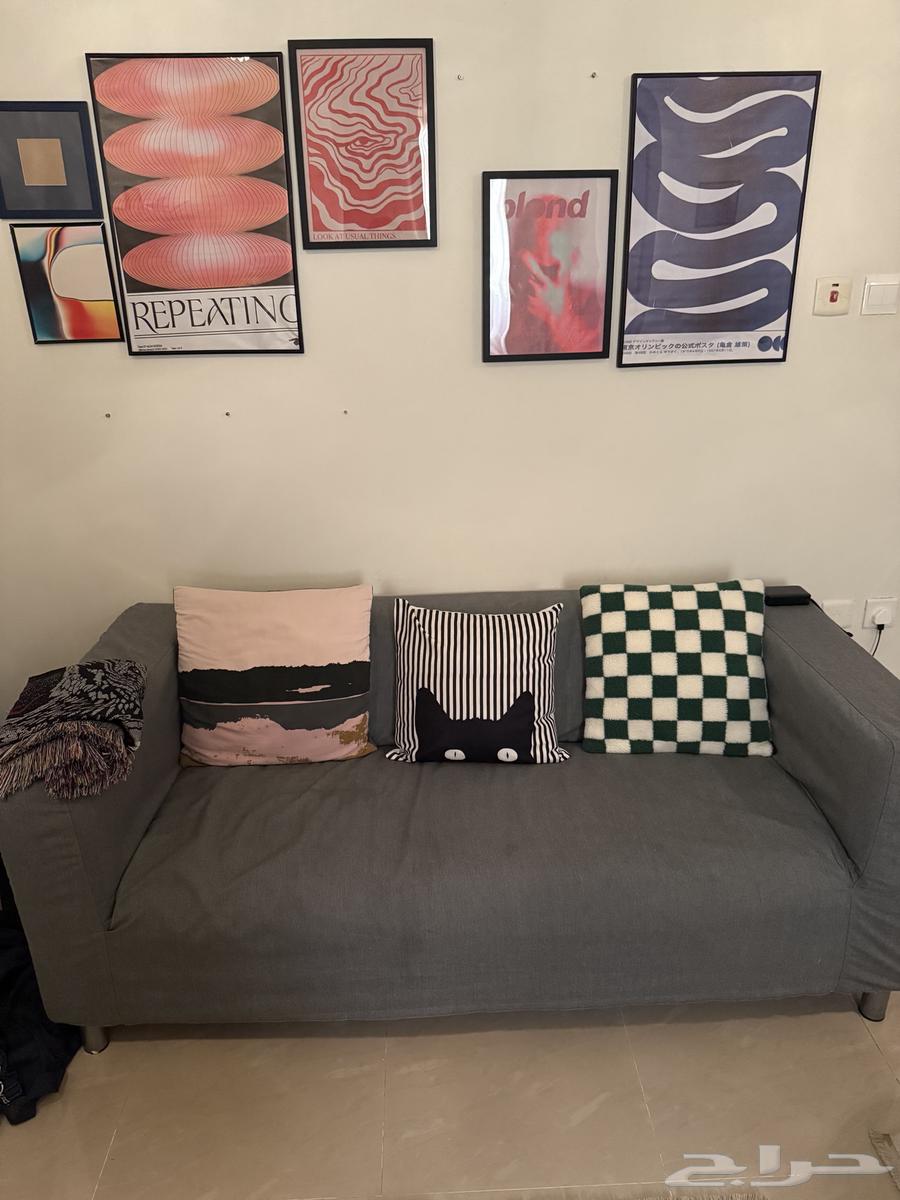 كنب مقعدين من ايكيا64553015810306110