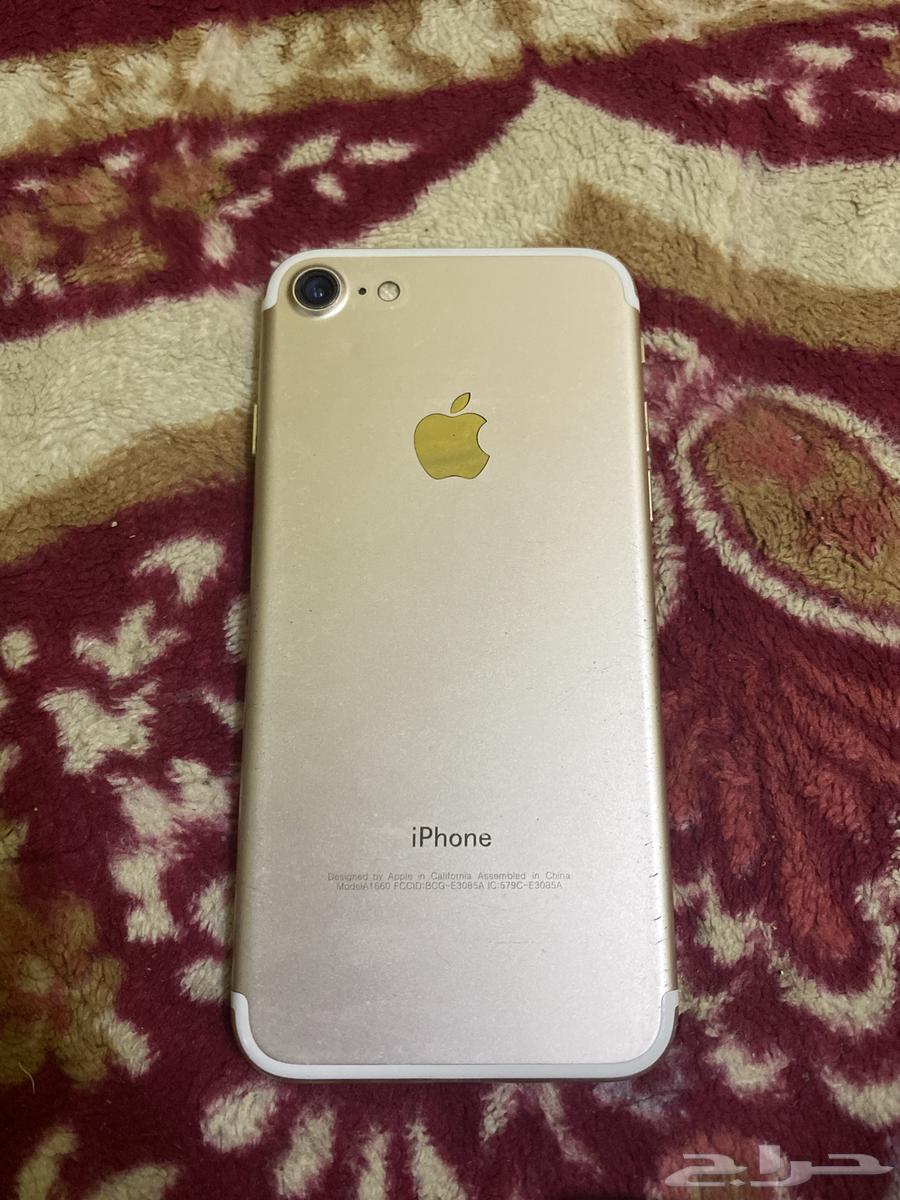 ايفون7 العادي للبيع  مغير بطاريته64545104626946111