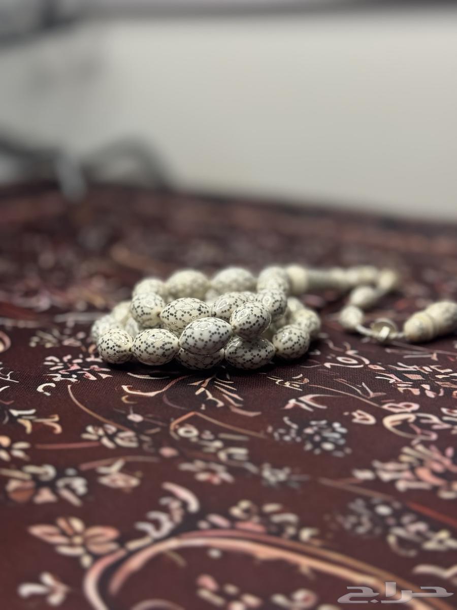 Ivory elephant rosary with silver inlay64551219504513113