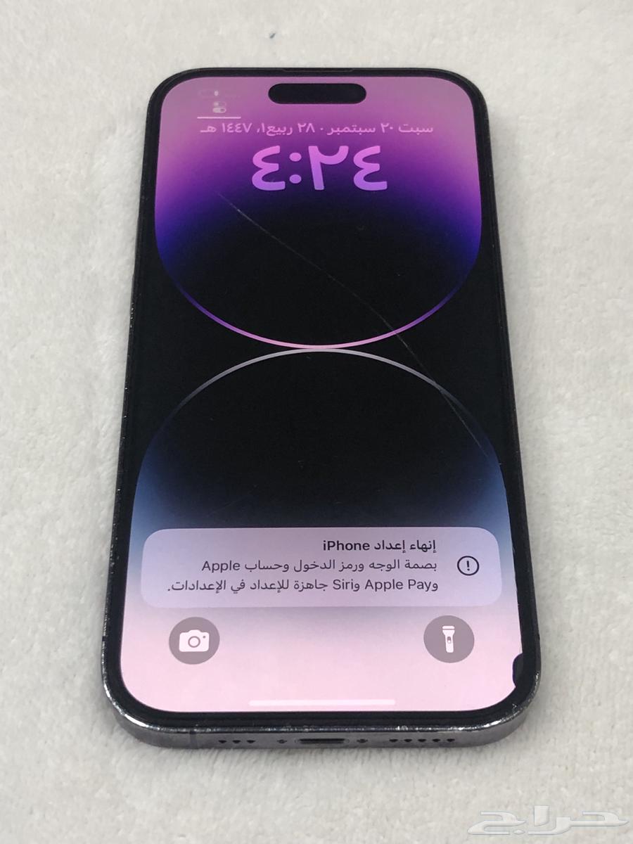 ايفون 14 برو 256ج بنفسجي  iPhone 14 Pro 256G Deep Purple64551589919106110