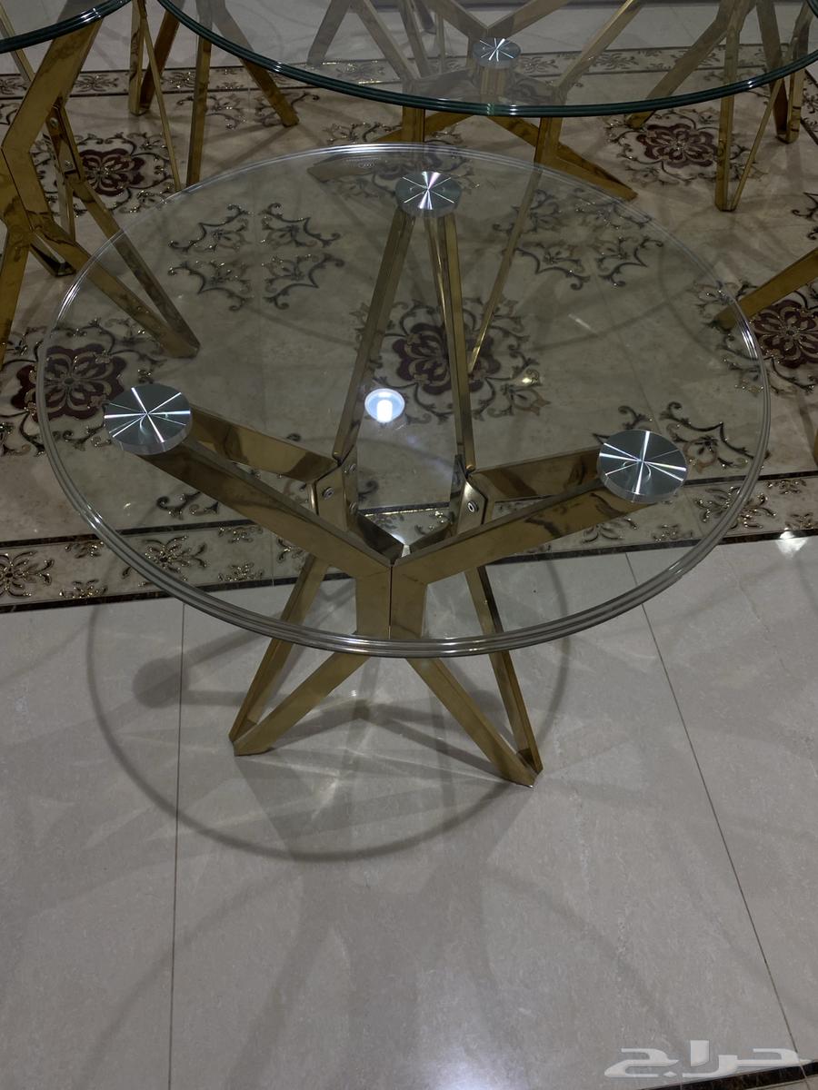 Glass table for sale, one large and six small pieces, double glass64549486179713110