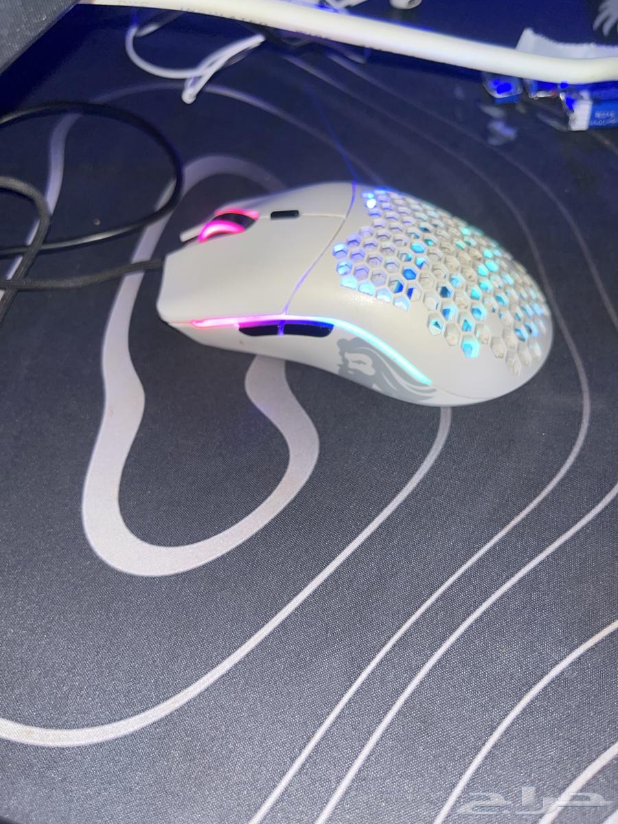 ماوس قلوريس موديل o مع كرتونه نضيييف64553144375169111