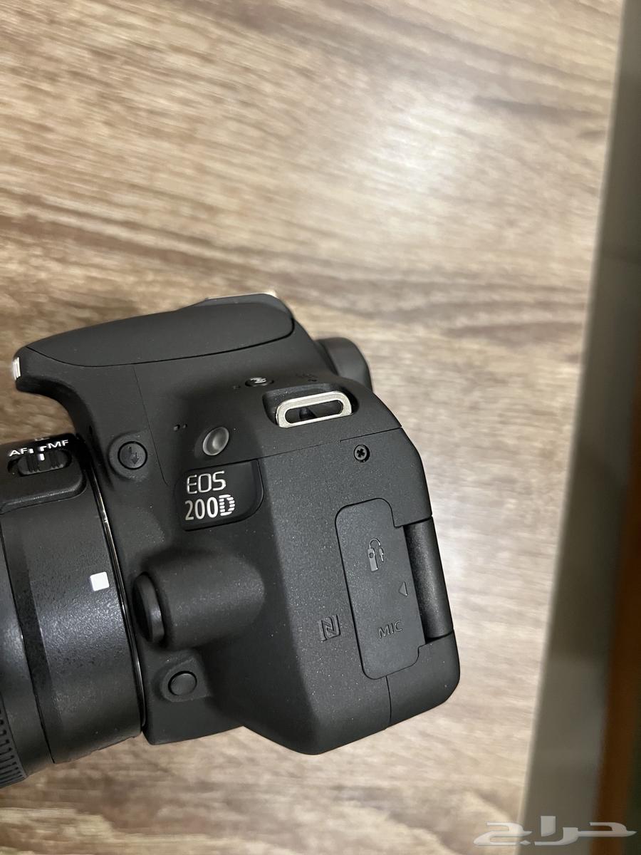 كاميرا كانون 200D شبه جديده64552134550913111