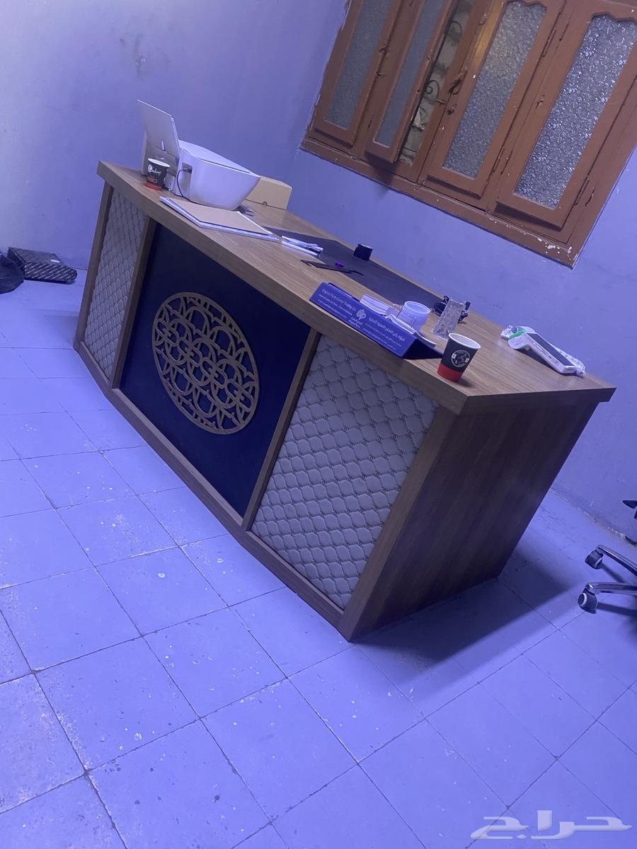 طاوله مكتب بدون ادراج وكرسي64546692590595110