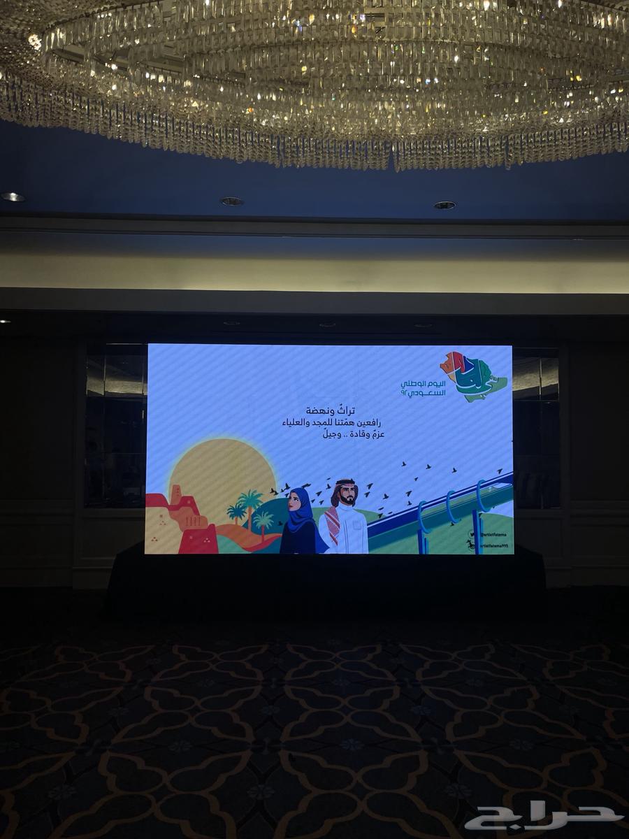 Event and celebration setup with large screens and professional audio systems64550605091587114