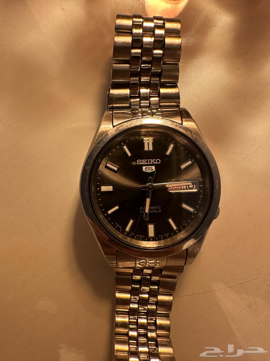 ساعه سيكو اصدار قديم نظيفه جدا64546818484354112