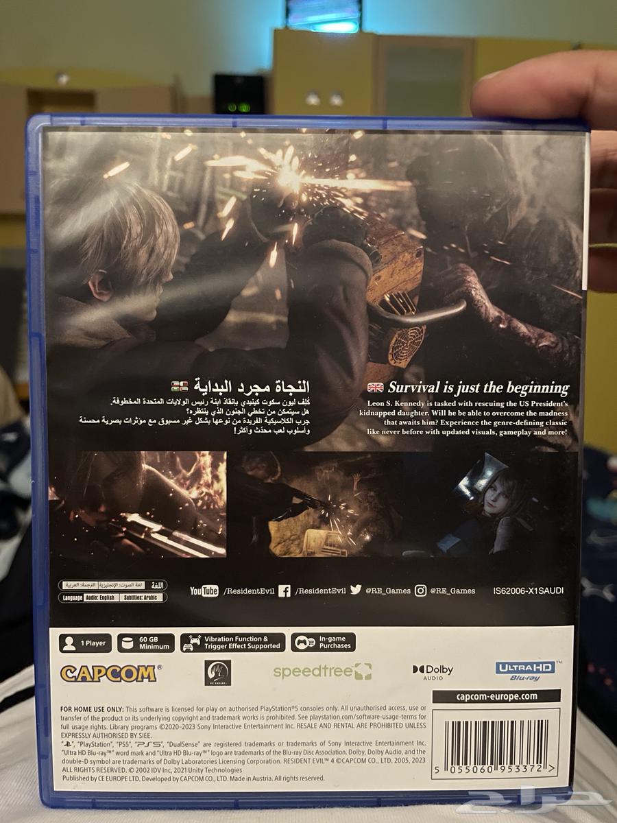 ريزند ايفيل 4 للبيعResident Evil 4 اخر جزء64546377736065111