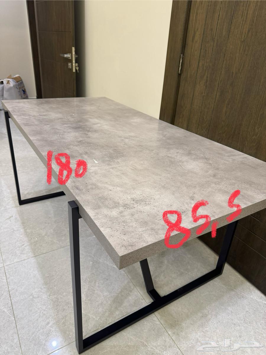 طاولة طعام ستة اشخاص64551933670019110