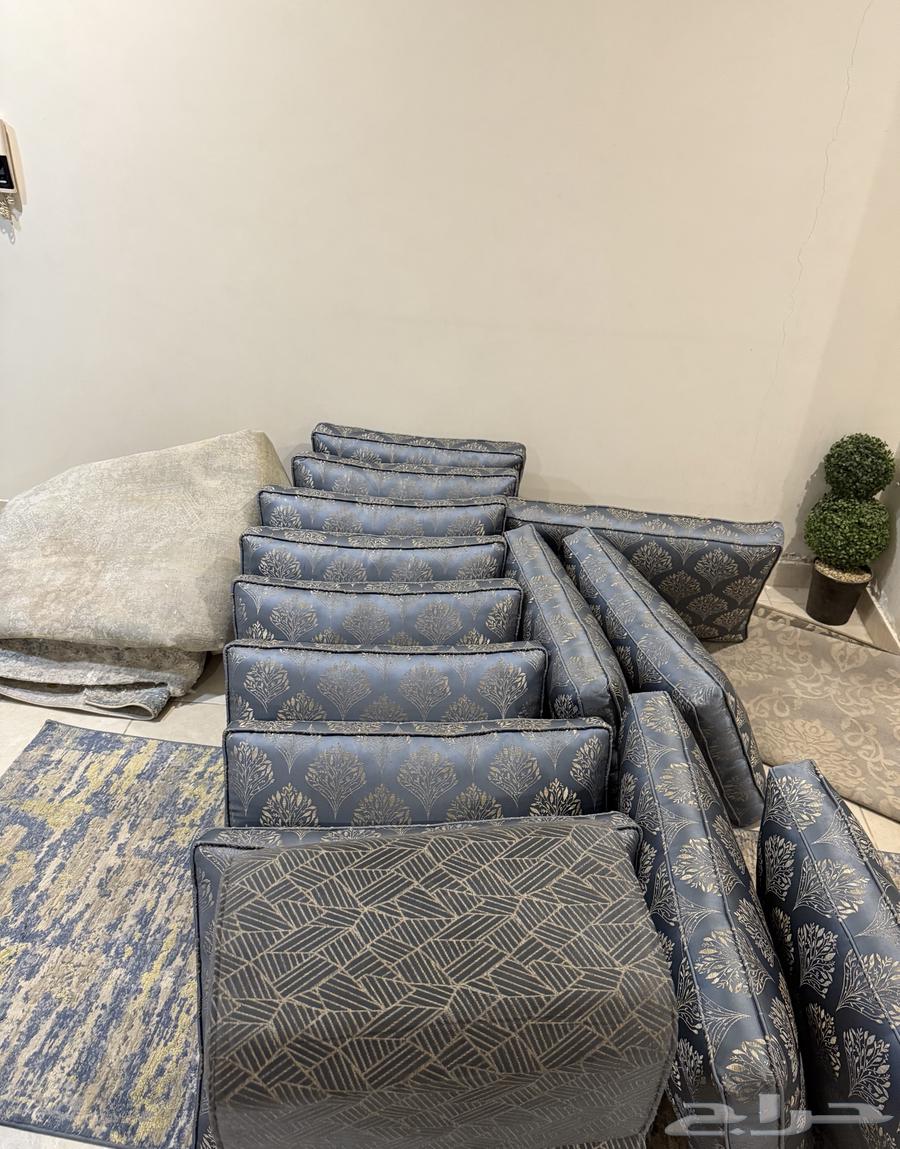 Furniture Mattress Pillows Moroccan poufs Curtains Table64549556606593112