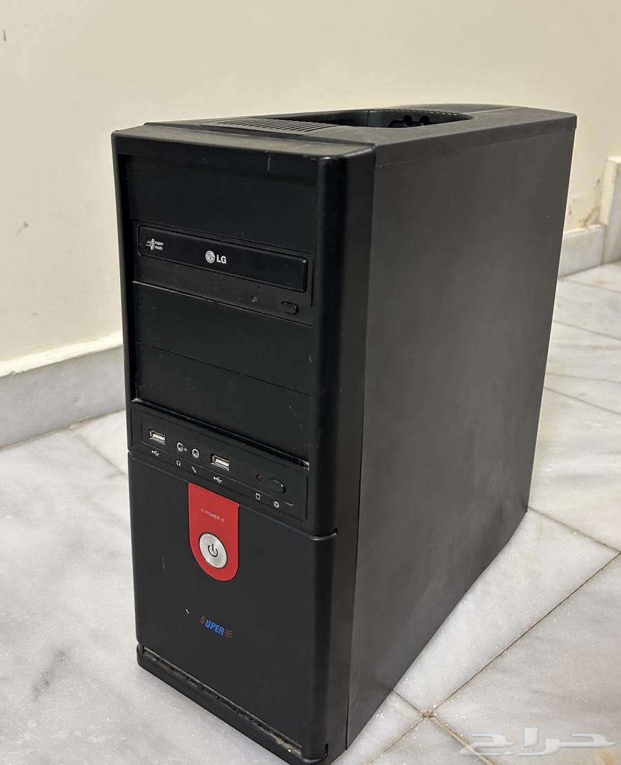 بي سي جهاز مكتبي كمبيوتر قديم شغال مع شاشة lg وكيبورد وماوس64547972551809110