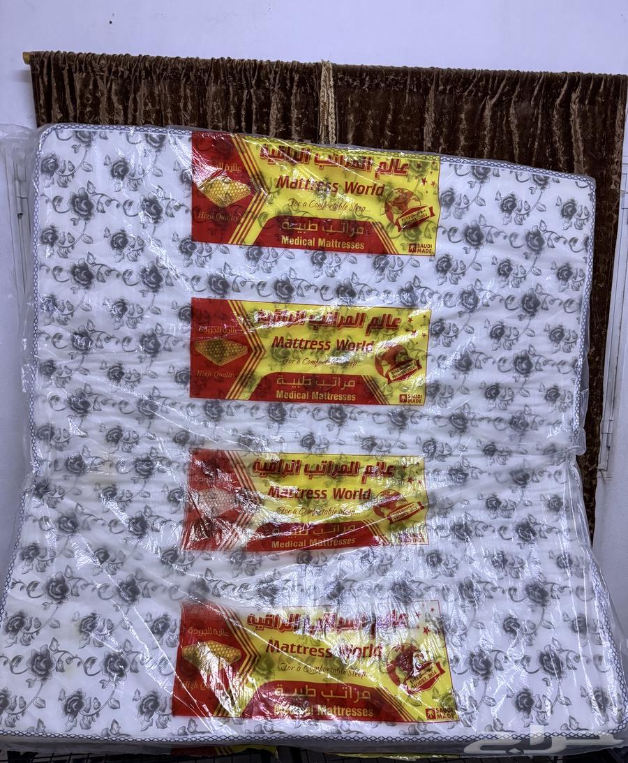 مرتبة طبية جديدة نفرين و2 سرير حديد نفر64549303483266110