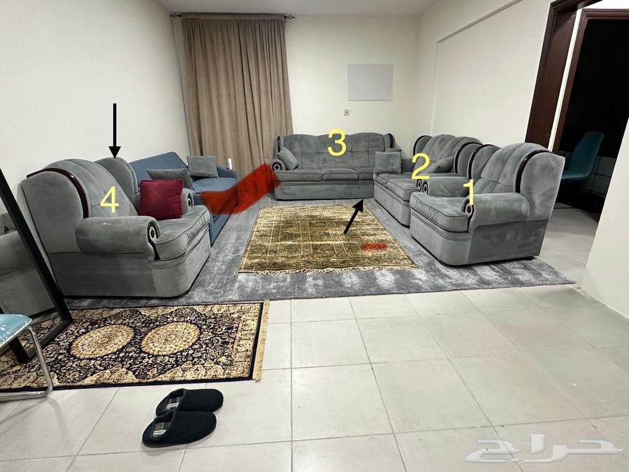 Sofa set - 2 chairs, 3-person sofa, and 2-person sofa for sale64551947814531111
