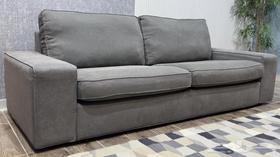 كنبتين من ايكيا تكفي 5 اشخاص ( مستعمل )64547777269507113