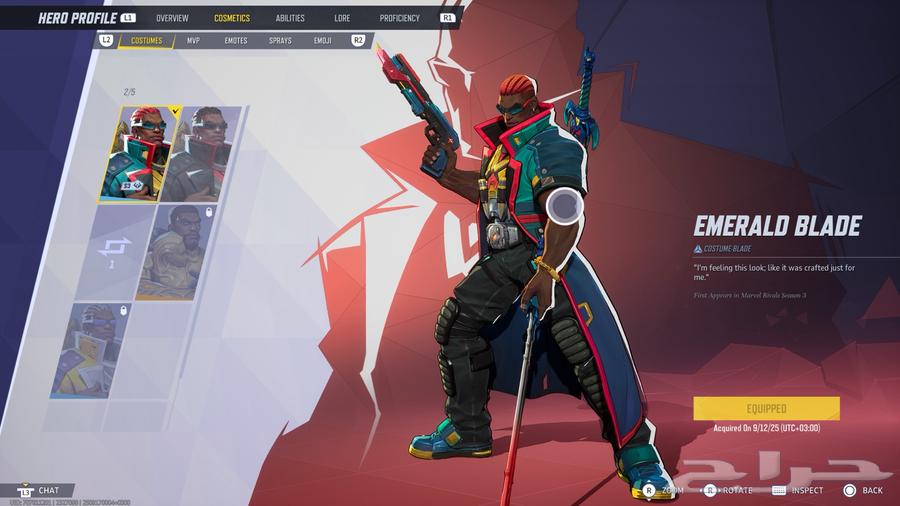 حساب مارفل رايفلز سوني يوزر ثلاثي64546678892290110