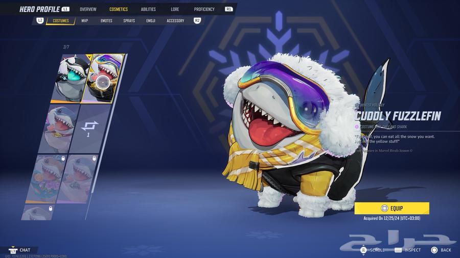 حساب مارفل رايفلز سوني يوزر ثلاثي64546678892290113