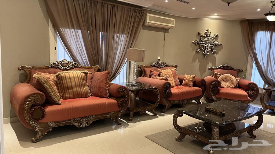 كنب أثاب كامل من الكنب النادر حاليا64550859724801111