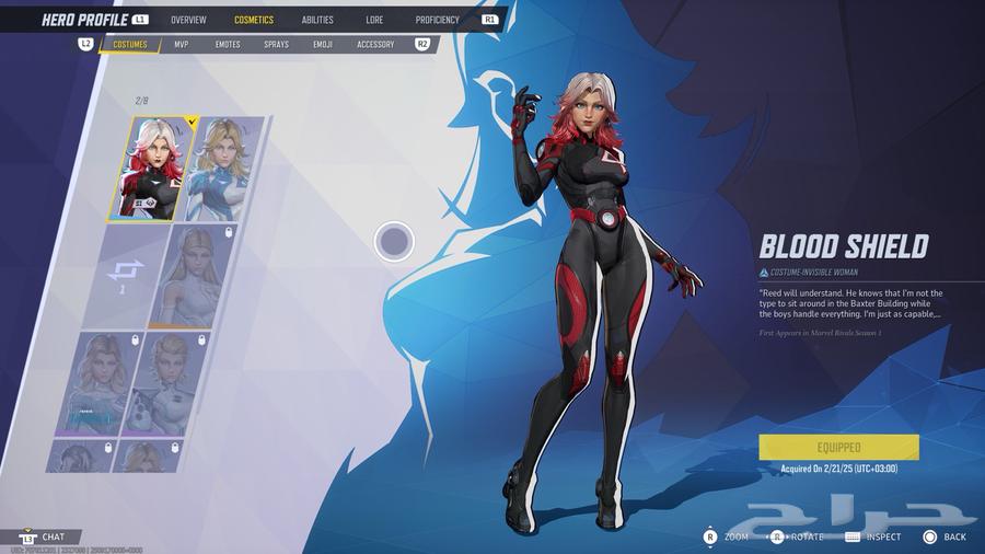 حساب مارفل رايفلز سوني يوزر ثلاثي64546678892290111