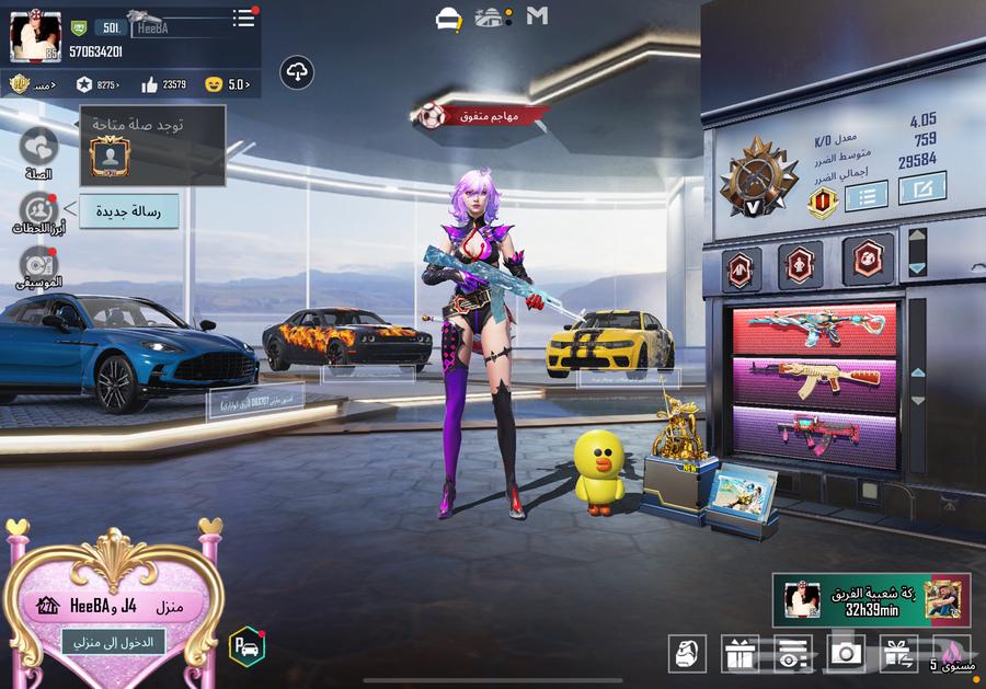 حساب ببجي للبيع64545005458433111