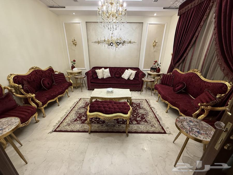 كنب كلاسيكي للبيع جودة عاليه جدا64552633245315112