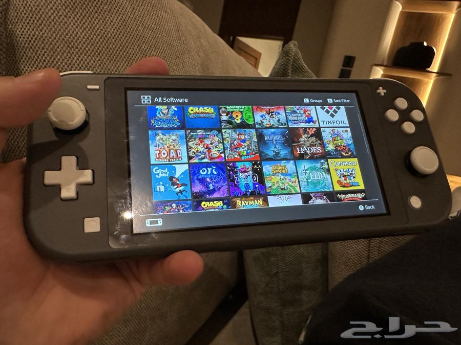 Modified Nintendo Switch Lite (hacked)64550704376321112