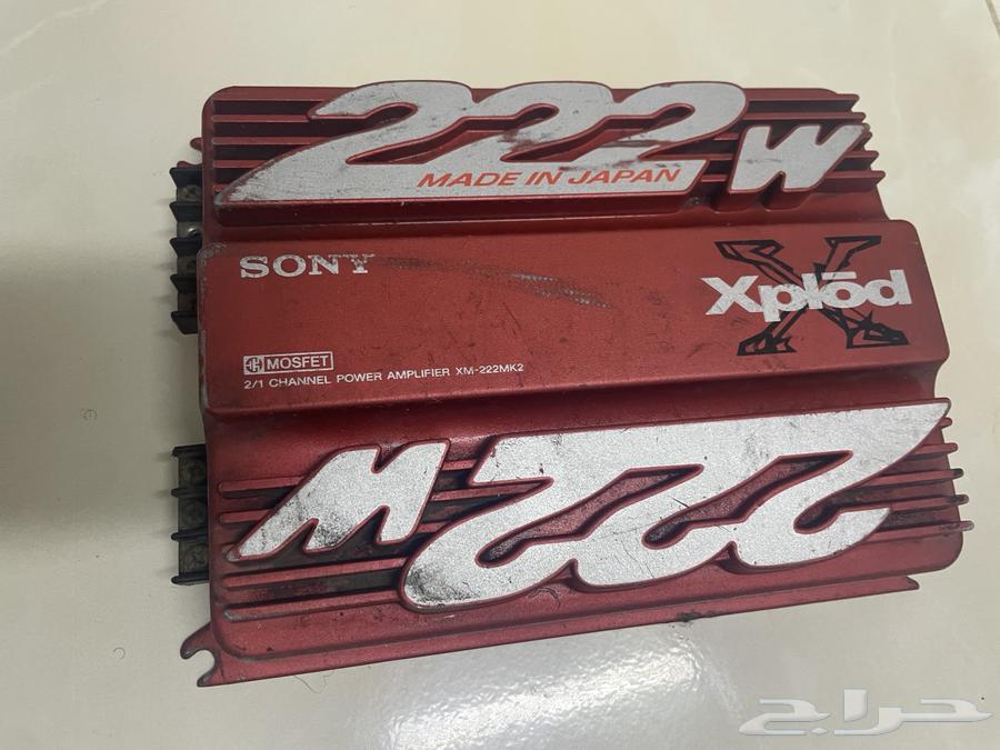 مضخم صوت السياره من سوني طراز Xplod64548042092931111