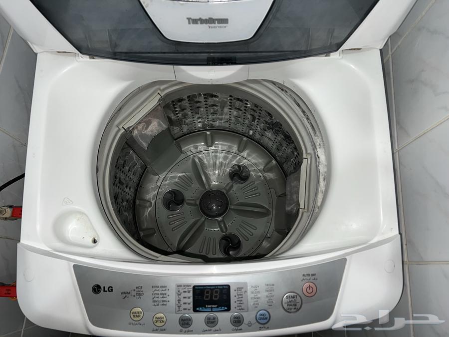 تم البيع غسالة LG مع نشاف 9 كيلو بدون اعطال حجم كبير64547110314625111