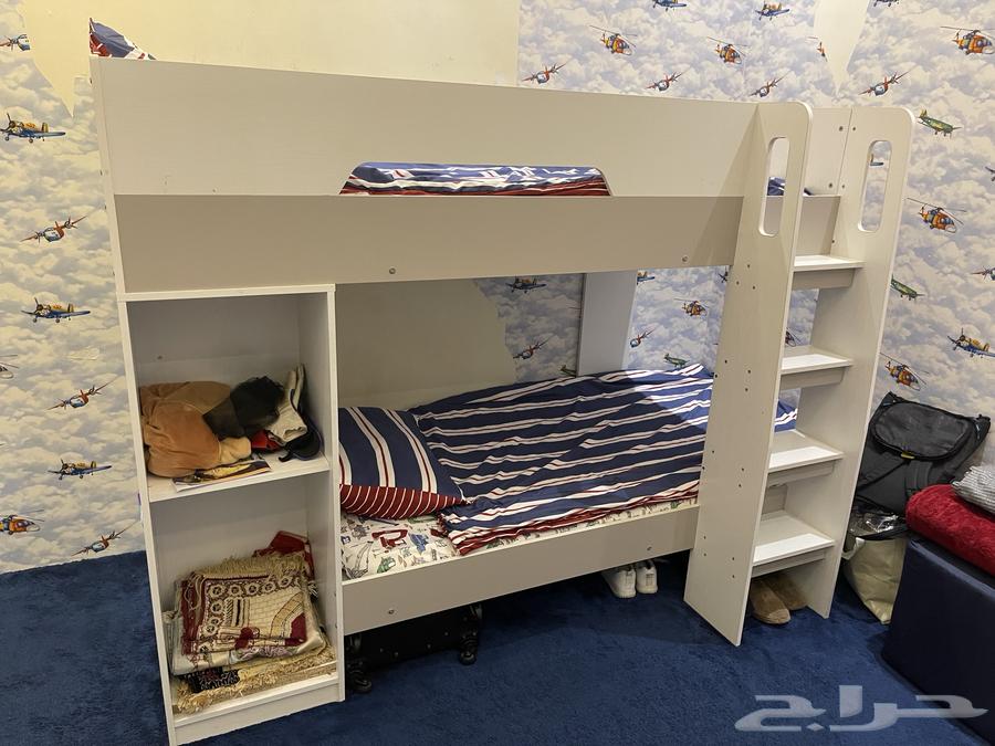 سرير اطفال دورين نظيفه جدا   دواليب64549598992002111