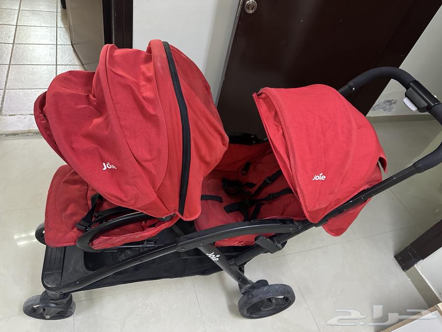 عربة اطفال مزدوجه 400 ريال64547304958210111