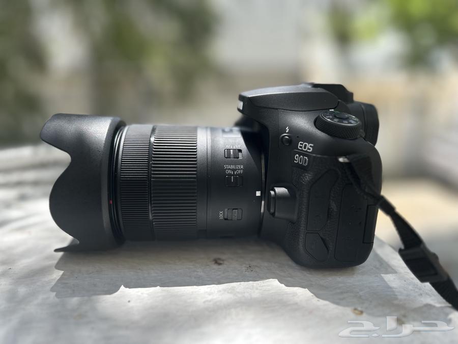 كاميرا كانون 90D نظيفة جد ا64535889518211111