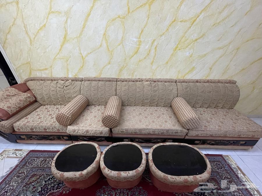 Sofa for sale with two side tables64543747461251110